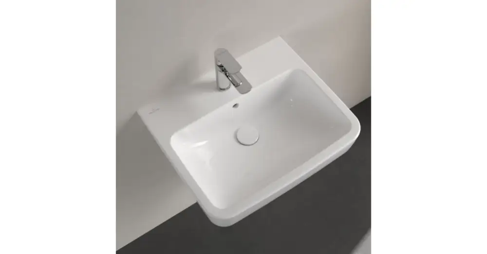 Ne maradj le VILLEROY O.Novo szögletes mosdó 550x460, Glossy White Alpin