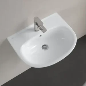 Kiárusítás VILLEROY O.Novo íves mosdó 550x440, Glossy White Alpin