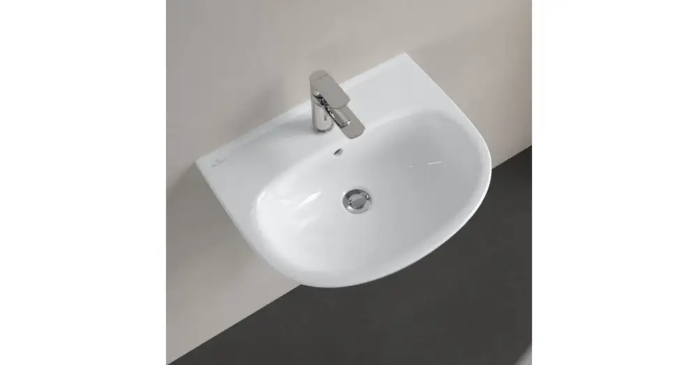 Kiárusítás VILLEROY O.Novo íves mosdó 550x440, Glossy White Alpin