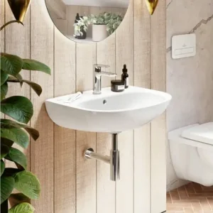 Olcsóbb VILLEROY O.Novo íves mosdó 600x460, Glossy White Alpin