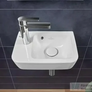 VILLEROY O.Novo szögletes kézmosó, balos 360x250, Glossy White Alpin Utolsó esély