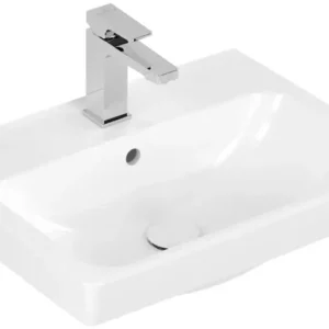 Szuper akció VILLEROY Architectura szögletes mosdó 550x420, Glossy White Alpin