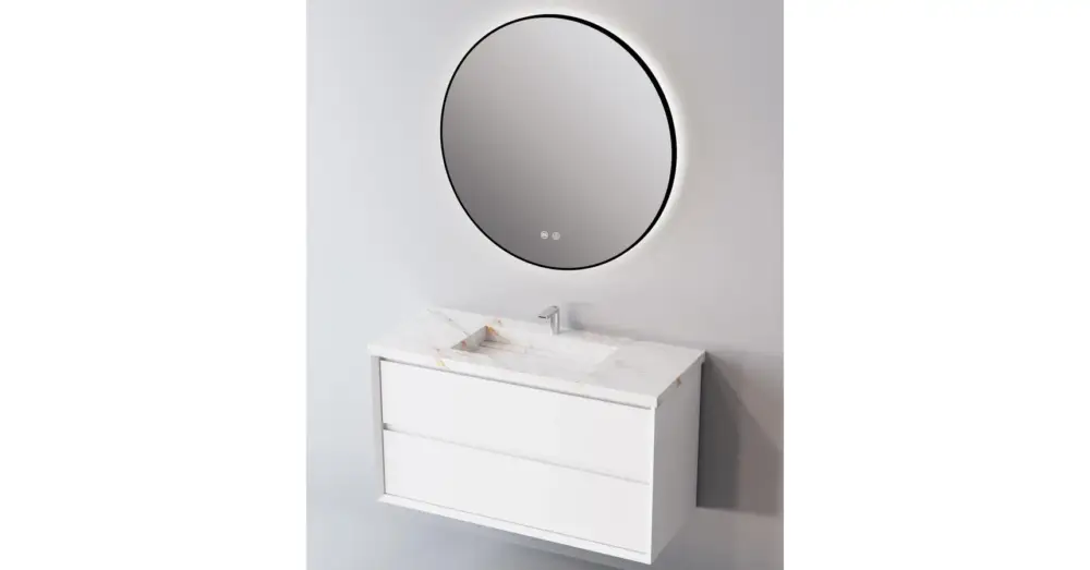 Ajánlat LUNART Dorian 100 gres porcelán mosdó, Calacatta