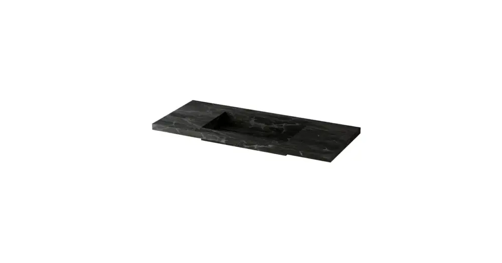 Ajánlat LUNART Dorian 60 gres porcelán mosdó, Marquina