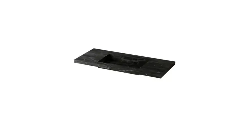 LUNART Dorian 80 gres porcelán mosdó, Marquina Szezonális akció