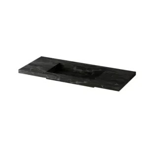 LUNART Dorian 100 gres porcelán mosdó, Marquina Legkelendőbb