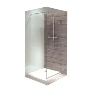 Szuper akció LUNART Amber 90 Walk in fix zuhanyfal (90x200 cm)