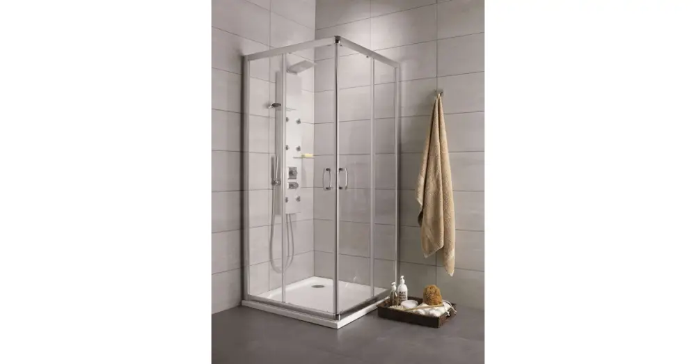 RADAWAY Premium Plus C 1900 zuhanykabin szögletes átlátszó üveggel 90x90 Biztonságos fizetés