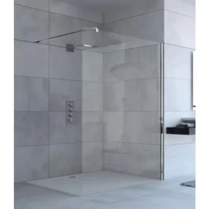 Legnépszerűbb LUNART by HÜPPE Zella Walk-In oldalfal keresztmerevítővel 1200x2000mm/6mm, króm