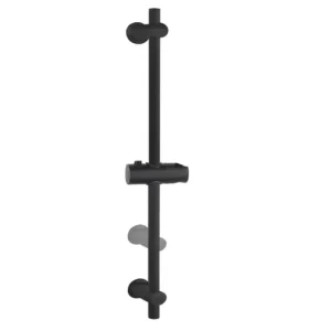 Árcsökkenés RamonSoler Univerzális zuhanyrúd állítható rögzítéssel 65 cm, Matt Black