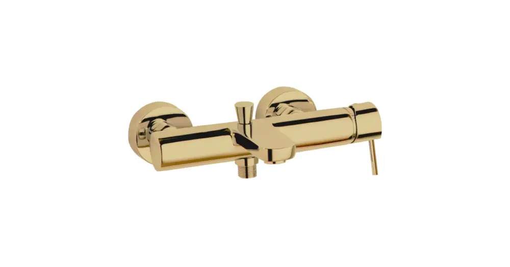 RamonSoler Odisea kád- és zuhanycsaptelep, Brushed Gold Akciós ár
