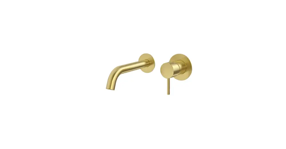 RamonSoler Odisea fali mosdó csaptelep 19 cm-es kifolyóval, Brushed Gold Olcsóbb