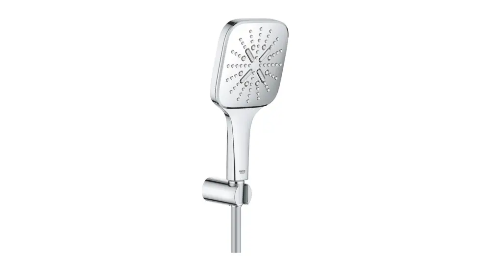 GROHE Rainshower SmartActive 130 Cube zuhanygarnitúra, 3 féle vízsugaras kézizuhannyal, Chrome Ne maradj le