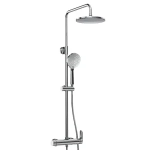 Azonnal elérhető LUNART PELLA zuhanyrendszer 200mm fejzuhannyal, Chrome