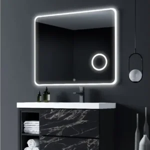 LUNART Noah 1000 led tükör 4000K/5700K 30W, dupla szenzor, páramentesítő funkció, USB kimenet Korlátozott ajánlat