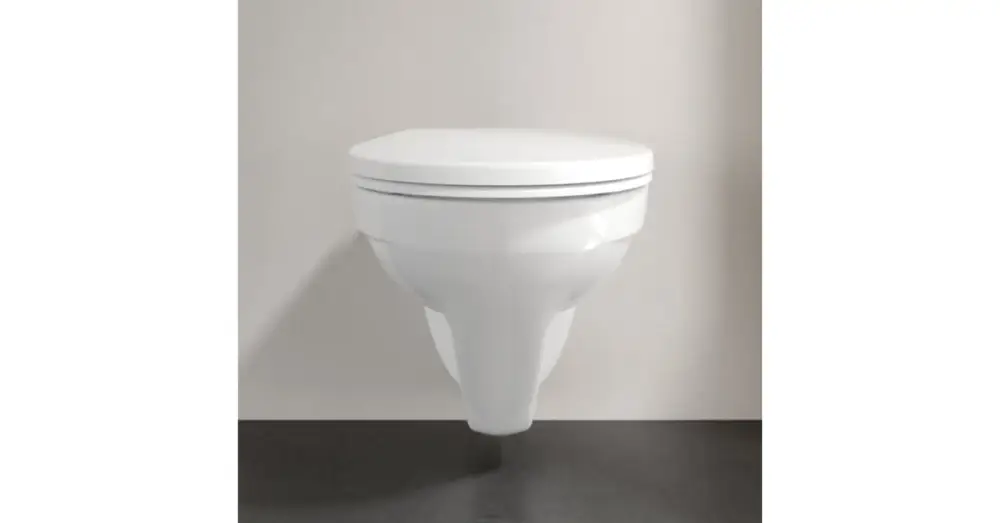 VILLEROY O.Novo perem nélküli fali WC, mély öblítésű, Soft-Close ülőkével, 540x360, Glossy White A. Ne maradj le