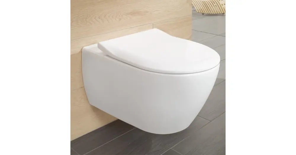 Expressz szállítás VILLEROY Subway 2.0 perem nélküli fali WC, mély öblítésű, Soft-Close ülőkével, 560x370, G. White Alp