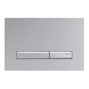 GEBERIT Sigma50 SQUARE működtetőlap 2 mennyiséges öblítéshez, krómozott fémszín Csak ma