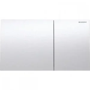 Outlet GEBERIT Sigma70 SQUARE működtetőlap 2 mennyiséges öblítéshez, szálcsiszolt