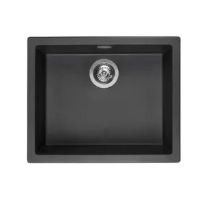 Szezonális akció REGINOX Amsterdam 50 gránit mosogató, Black Silvery