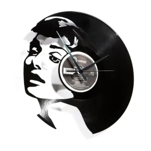 Nézd meg most Ceas de perete din vinyl Audrey