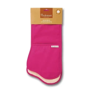 Vedd meg online Heavyweight Hot Pink Dupla Konyhai Kesztyű