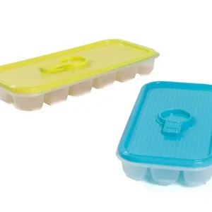Szezonális akció Cubes Green & Blue 2 db Jégkocka tálca