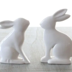Sitting Rabbit 2 darab Dísztárgy Kiárusítás