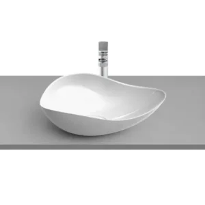Csak ma Roca Ohtake Fineceramic fehér pultra ültethető mosdó 54 cm A327A13000