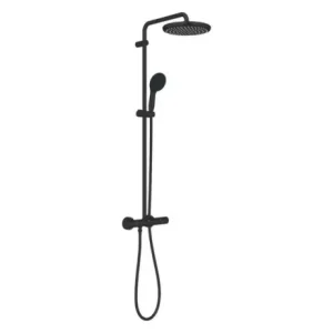 GROHE TEMPESTA SYSTEM 250 TERMOSZTÁTOS ZUHANYRENDSZER FALRA SZERELÉSRE MATTE BLACK 266702431 Akciós ár