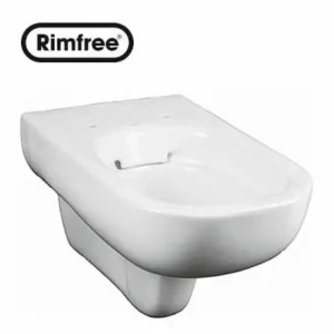 KOLO TRAFFIC FALI WC, MÉLYÖBLÍTÉSŰ, RIMFREE, FEHÉR Exkluzív ajánlat