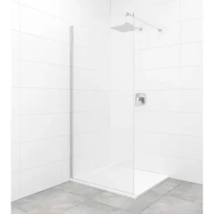 SAT WALK-IN 140 ÁTLÁTSZÓ ÜVEG ZUHANYFAL, EASY-CLEAN FELÜLET Korlátozott ajánlat