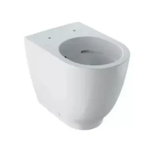 Azonnal elérhető Geberit Acanto álló WC mélyöblítésű, magasított, falhoz illeszkedő, Rimfree, 500.602.01.2