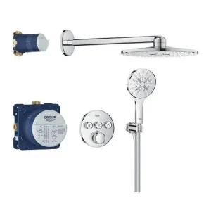 GROHE GROHTHERM SMARTCONTROL REJTETT ZUHANYRENDSZER RAINSHOWER SMARTACTIVE 310 FEJZUHANNYAL KRÓM 34863000 Utolsó esély