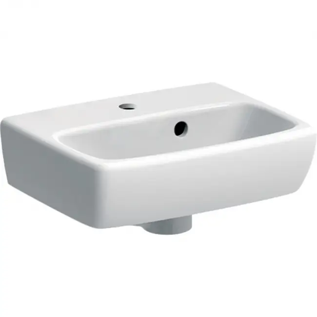 Korlátozott ajánlat GEB SELNOVA SQUARE KÉZMOSÓ ASZIMM. TÚLF,36CMX14.85CMX28CM,KÖZÉPEN CSAPLYUK,LÁTHATÓ TÚLFOLYÓ