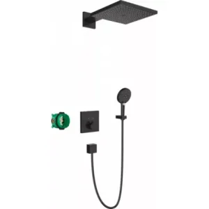 Hansgrohe Raindance E 300 Zuhanyrendszer 1 jet, ShowerSelect termosztáttal, matt fekete 27939670 Csak ma
