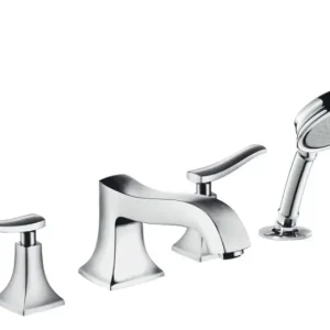 HANSGROHE 4-LYUKÚ KÁDPEREMRE SZERELHETŐ CSAPTELEP KRÓM Azonnal elérhető