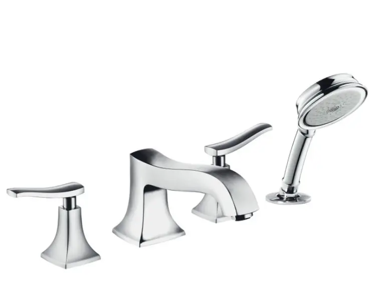 HANSGROHE 4-LYUKÚ KÁDPEREMRE SZERELHETŐ CSAPTELEP KRÓM Azonnal elérhető
